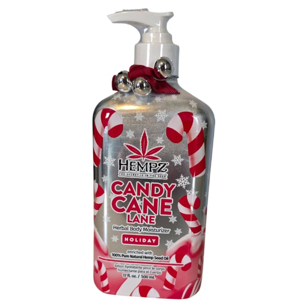 NWT Hempz Candy Cane Lane Herbal Body Moistureizer